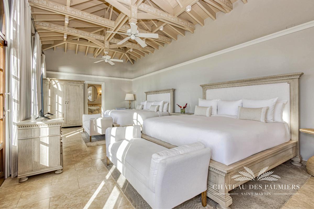 18.Location villa Chateau des Palmiers accés mer Terres Basses Saint Martin